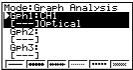 CASIO GRAPH 25 PRO - - To select an analysis mode and draw a graph - 4
