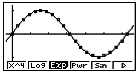 CASIO GRAPH 25 PRO - ■ Graph type camembert - 1