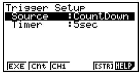 CASIO GRAPH 25 PRO - Trigger Setup - 2