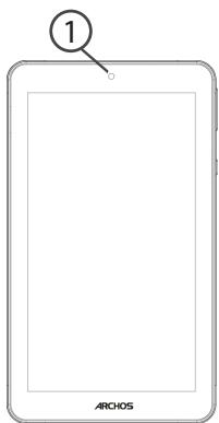 ARCHOS 70B NEON - Description of the device - 1