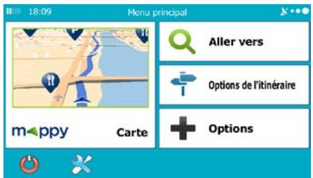 MAPPY ITI E421S - Menu de navigation - 1