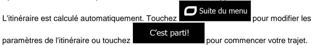 MAPPY ITI E421S - Recherche combinée — accéder à une destination récente (historique) - 3