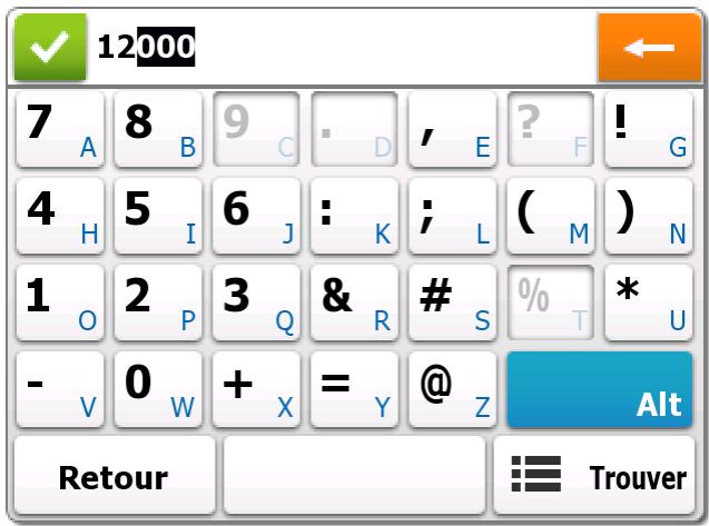 MAPPY MINI 290 - Chercher l'adresse - 5
