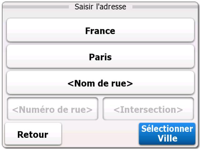 MAPPY MINI 290 - Saisie d'une adresse - 2