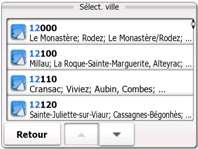 MAPPY MINI 290 - Chercher l'adresse - 6
