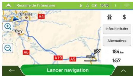 MAPPY ULTI S556 - Sélectionner un lieu enregistré - 6
