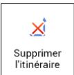 MAPPY ULTI S556 - Supprimer l'itinéraire planifié - 1
