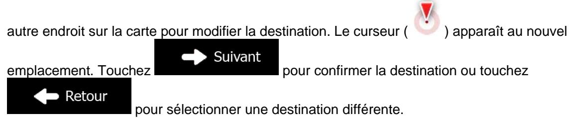 MAPPY ULTI X570 - Sélectionner une destination récente à partir de l'histoire - 5