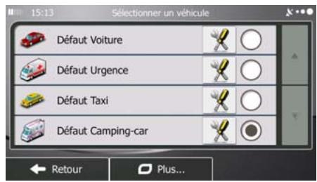 MAPPY ULTI X570 - Définition des paramètres du véhicule - 3