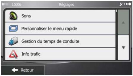 MAPPY ULTI X570 - Menu réglages - 2
