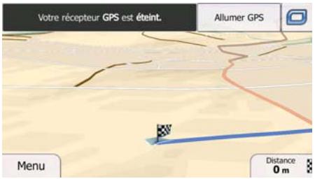 MAPPY ULTI X570 - Déterminer un nouveau point de départ de l'itinéraire - 6