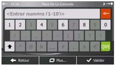MAPPY ULTI X570 - Saisir une adresse avec un code postal - 8