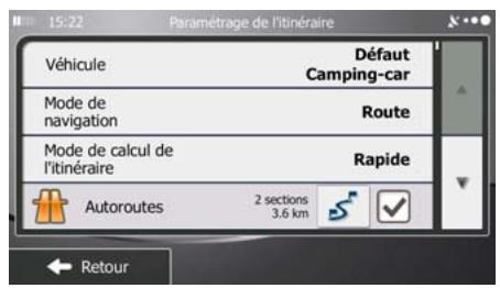 MAPPY ULTI X570 - Définition des paramètres du véhicule - 1