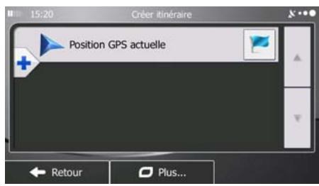 MAPPY ULTI X575 CAMP - Déterminer un nouveau point de départ de l'itinéraire - 2