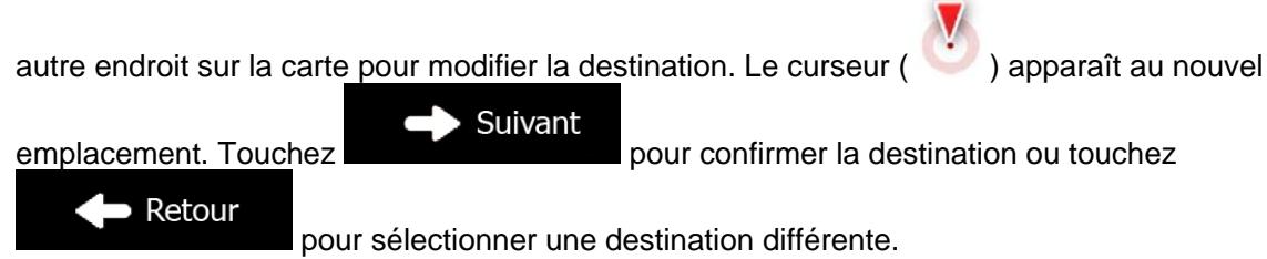 MAPPY ULTI X575 CAMP - Sélectionner une destination récente à partir de l'histoire - 3