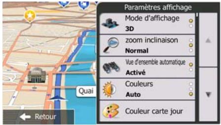 MAPPY ULTI X575 CAMP - Paramètres de la carte - 1
