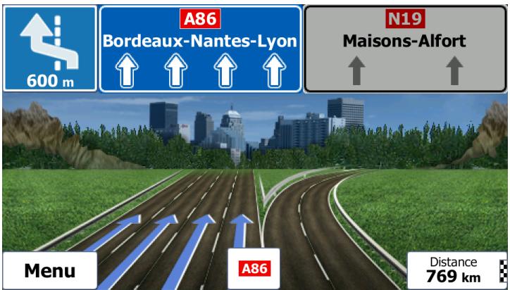 MAPPY X685 CAMPING CAR - Vue du carrefour - 1