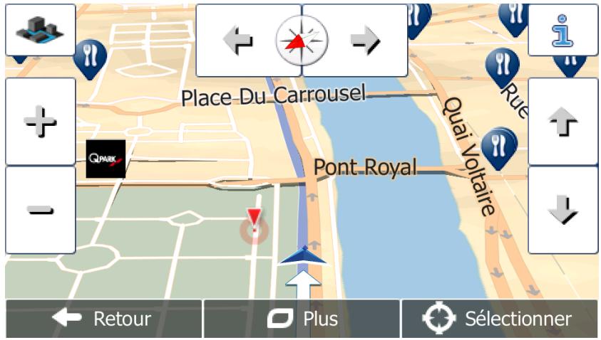 MAPPY X685 CAMPING CAR - Utilisation de la carte - 1