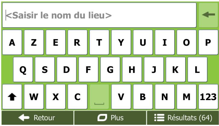 MAPPY X685 CAMPING CAR - Recherche rapide pour un lieu d'intérêt - 1