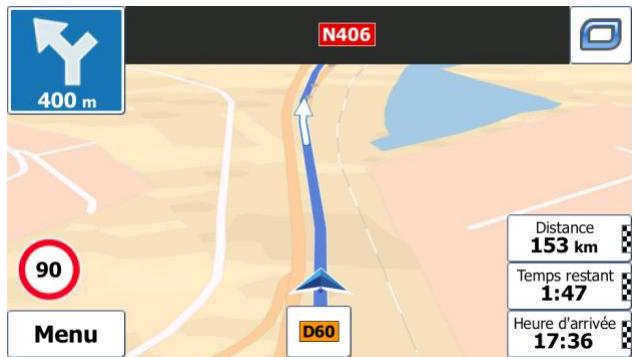 MAPPY X685 CAMPING CAR - Navigation sur la carte - 5