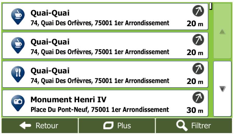 MAPPY X685 CAMPING CAR - Rechercher un lieu par son nom - 8