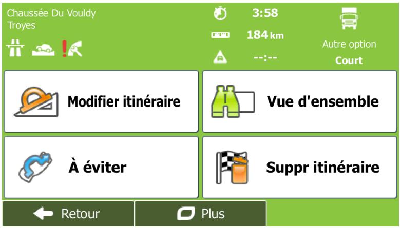 MAPPY X685 CAMPING CAR - Visualisation de l'intégralité de l'itinéraire sur la carte - 1