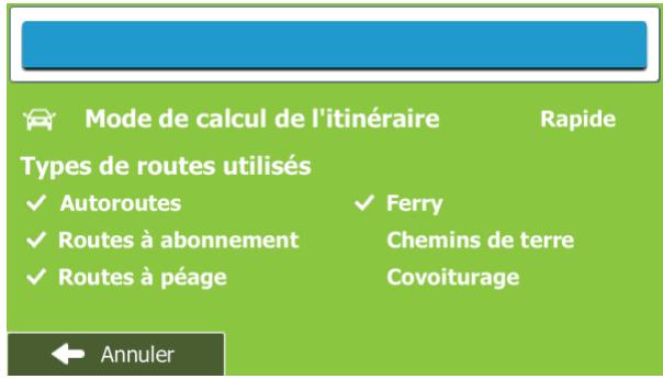 MAPPY X685 CAMPING CAR - Recherche combinée — accéder à une destination récente (historique) - 2