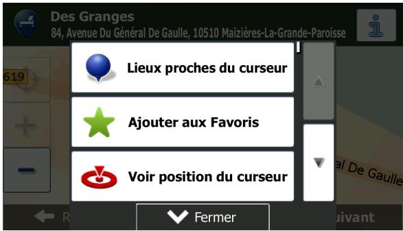 MAPPY X685 CAMPING CAR - Enregistrer un lieu comme point d'alerte - 1