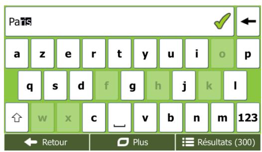 MAPPY X685 CAMPING CAR - Sélection d'un centre-ville comme destination - 1