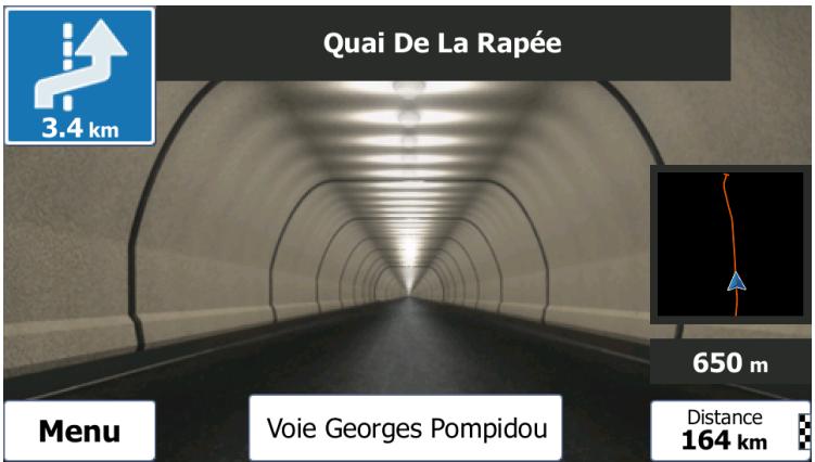 MAPPY X685 CAMPING CAR - Vue du tunnel - 1