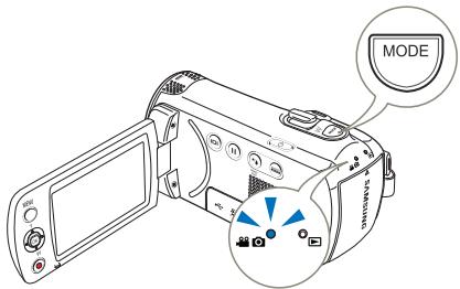 SAMSUNG HMX F90 & HMX-F90 - RÉGLAGE DES MODES DE FONCTIONNEMENT - 1