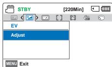 SAMSUNG HMX F90 & HMX-F90 - EV (Valeur d'exposition) - 2
