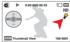 SAMSUNG HMX F90 & HMX-F90 - Comprendre comment changer les modes de fonctionnement - 7
