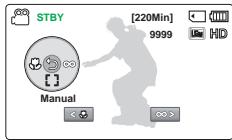 SAMSUNG HMX F90 & HMX-F90 - Réglage manuel de la mise au point - 1