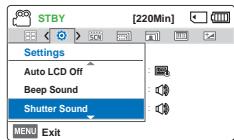 SAMSUNG HMX F90 & HMX-F90 - Shutter Sound (Son obturateur) - 1