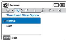 SAMSUNG HMX F90 & HMX-F90 - Thumbnail View Option (Option aff. vignette) - 2