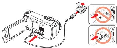 SAMSUNG HMX F90 & HMX-F90 - CHARGE DE LA BATTERIE - 2
