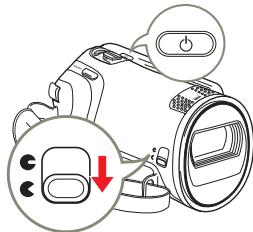 SAMSUNG HMX F90 & HMX-F90 - ÉTAPE 2 : Enregistrement avec votre caméscope - 1