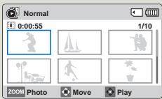 SAMSUNG HMX F90 & HMX-F90 - Thumbnail View Option (Option aff. vignette) - 4