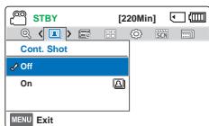 SAMSUNG HMX F90 & HMX-F90 - Cont. Shot (Mode rafale) - 2