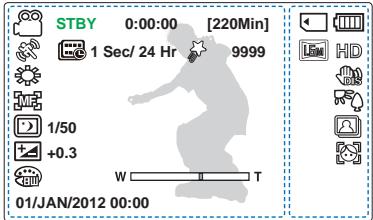 SAMSUNG HMX F90 & HMX-F90 - Mode d'enregistrement vidéo et photo - 1