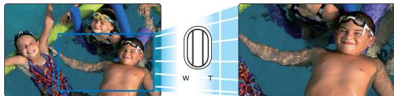 SAMSUNG HMX F90 & HMX-F90 - Pour effectuer un zoom arrière (W) - 2