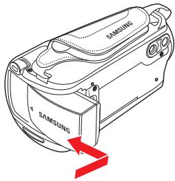 SAMSUNG HMX F90 & HMX-F90 - ÉTAPE 1 : Préparatifs - 1