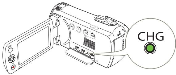 SAMSUNG HMX F90 & HMX-F90 - Vérification de l'état actuel de la charge - 1