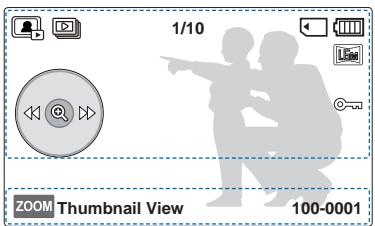 SAMSUNG HMX F90 & HMX-F90 - Mode Lecture photo: Affichage simple - 1