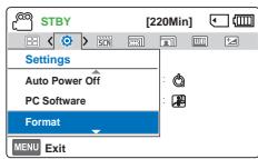 SAMSUNG HMX F90 & HMX-F90 - Format (Format.) - 2