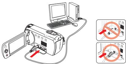 SAMSUNG HMX F90 & HMX-F90 - CHARGE DE LA BATTERIE - 3