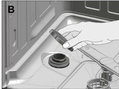 BEKO LVI62F - Ajout du sel - 2