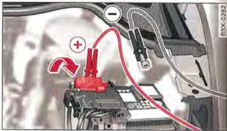 AUDI A1 2010 - Recharge de la batterie - 1