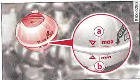 AUDI A1 2010 - Appoint de liquide de refroidissement - 1